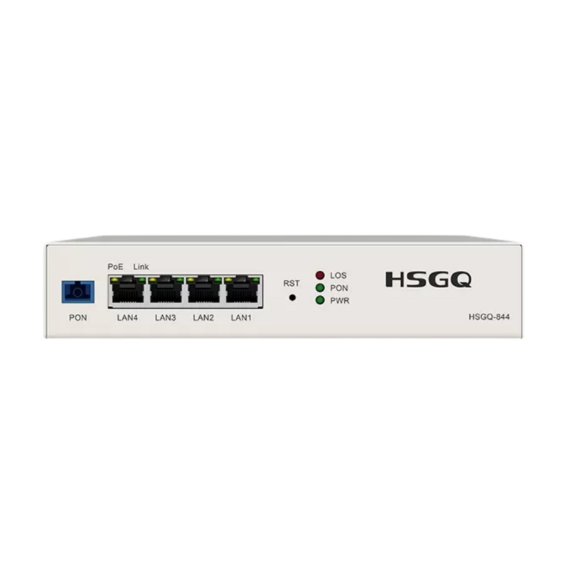 HSGQ-844 XPON MDU 4× 10/100/1000M RJ45 (PoE)